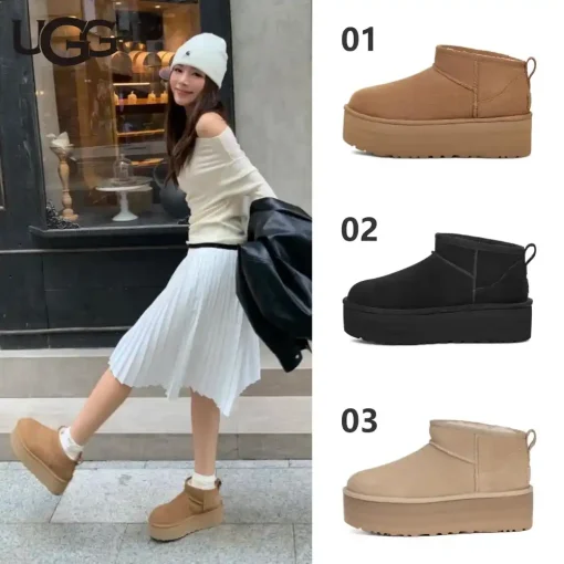 어그 클래식 울트라 미니 부츠  (양모) 키높이 5cm !!