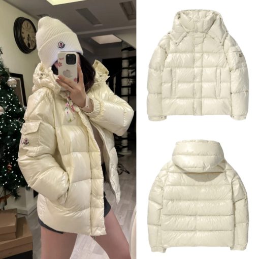몽클레르 마야 70 쇼트 다운 자켓 스노우플레이크 화이트 H2-091-1A00256-5969T-070